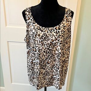 Chico's Animal Print Tank Top
